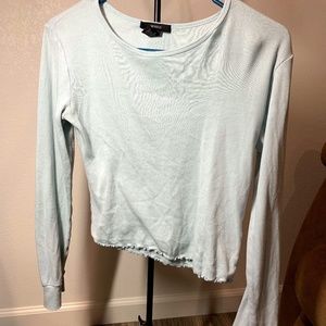 Forever 21 Long Sleeve Crop Top